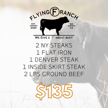 Load image into Gallery viewer, Steak Flight Beef Bundle
