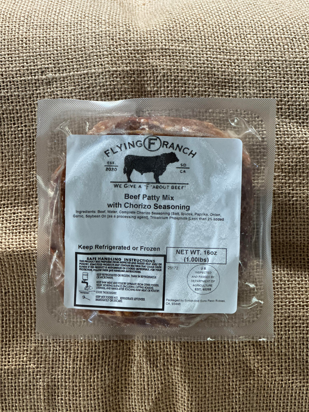 Chorizo Breakfast Sausage (1 lb bulk pack)